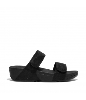 Lulu Adjustable Shimmerlux Slides